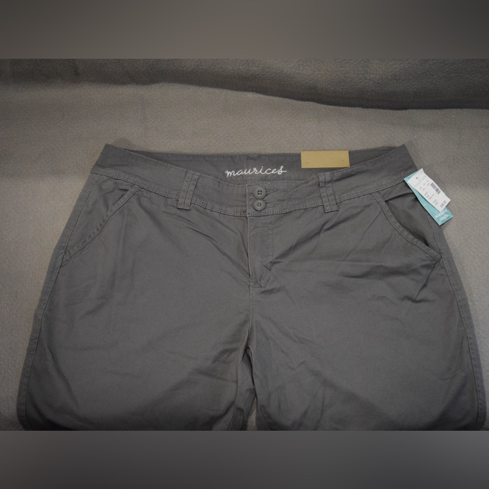 Maurices Charcoal Trousers